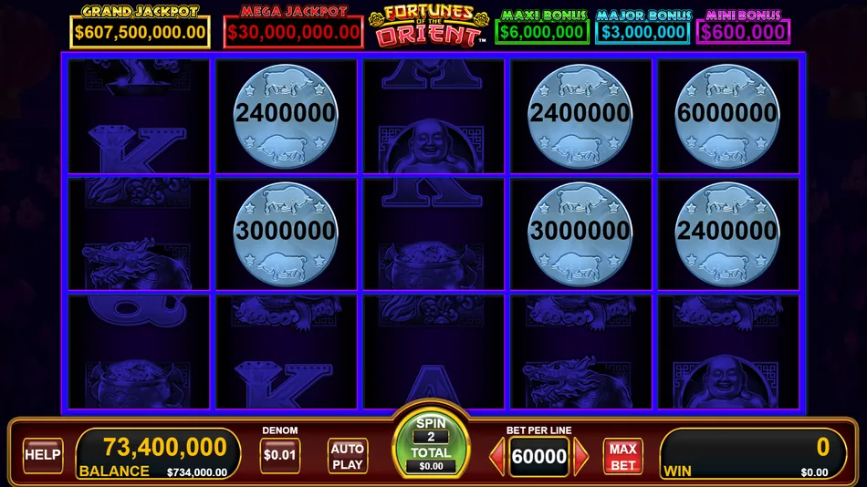 Bull Blitz Feature mystery coin reveal in Bull Rush Stampede pokie