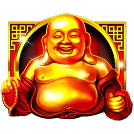 Golden Buddha symbol in Bull Rush Stampede paytable