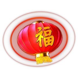 Scatter red lantern symbol in Bull Rush Stampede paytable
